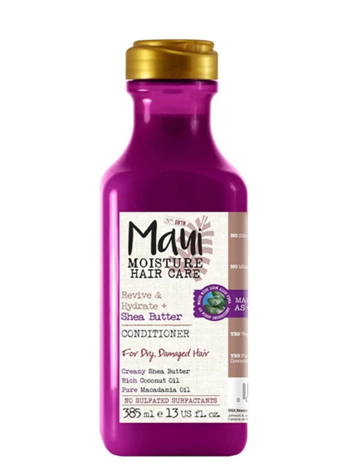 MAUI MOISTURE Revive & Hydrate Shea Butter Conditioner 13 oz 