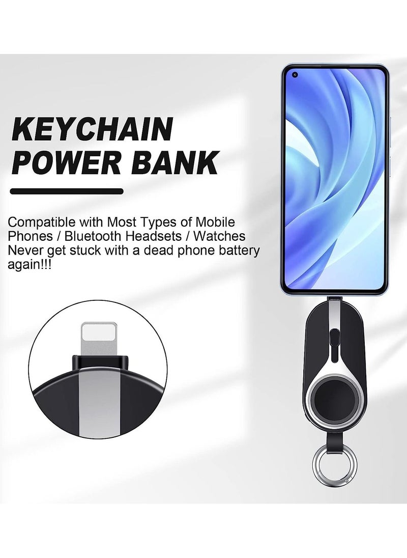 Generic - Portable Mini Power Bank 2000mAh Portable Keychain Charger - Image 1