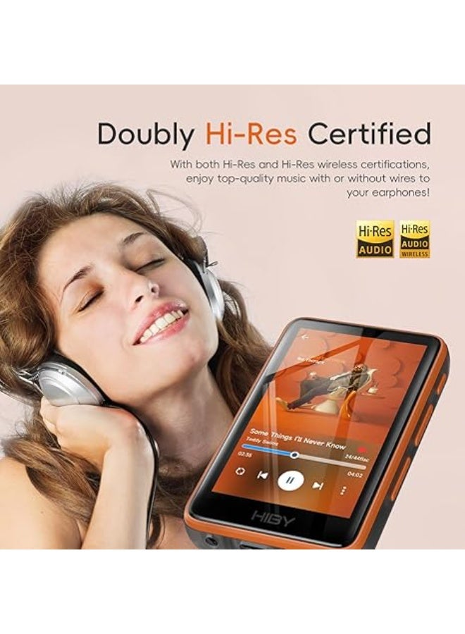 هيبي مشغل MP3 هاي فاي R1 مع بلوتوث 5.1 صوت عالي الجودة معتمد من دي اس دي 256 نيتيف تيدال كوبوز، ضبط ام اس اي بي، شاشة لمس 3 بوصة، ذاكرة موسعة 2 تيرابايت من هيبي - Image 3
