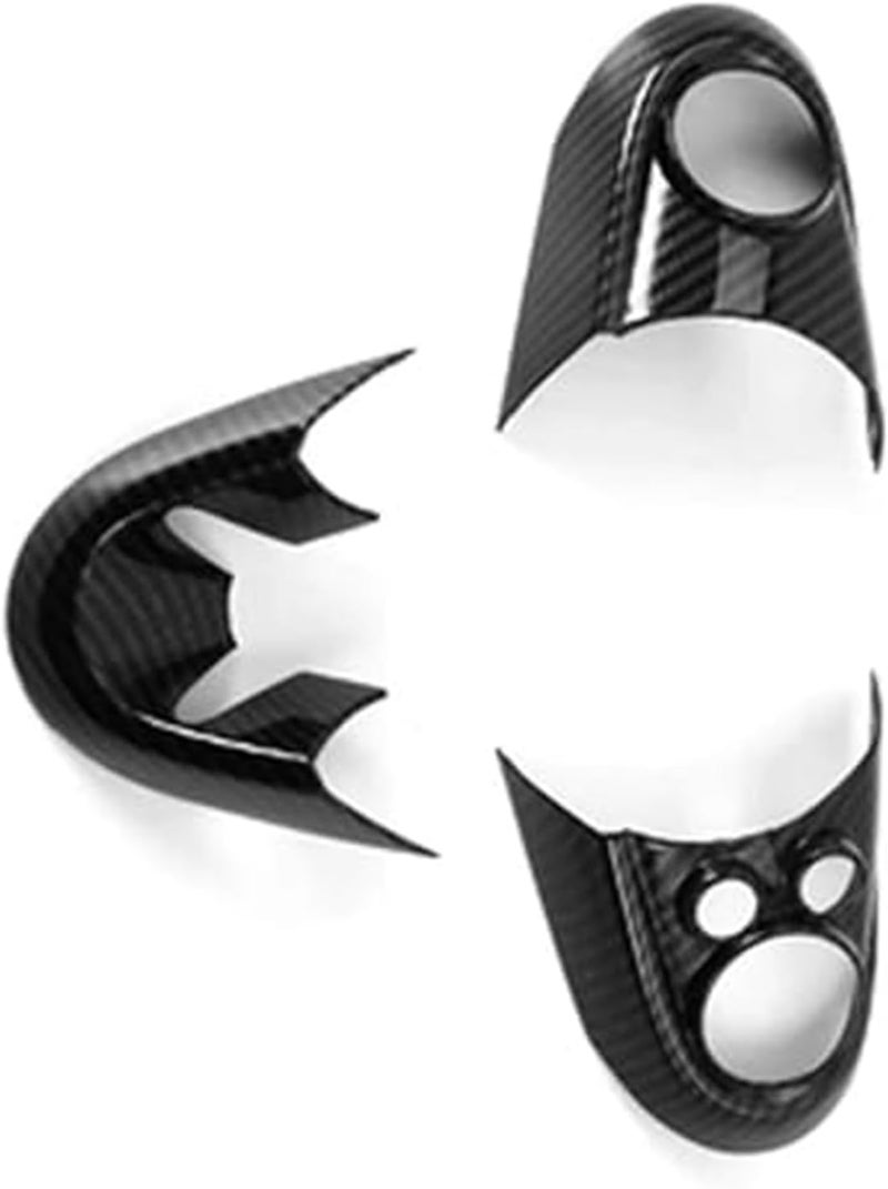 Wivplex Carbon Fiber Steering Wheel Trim for BMW MINI - Image 2