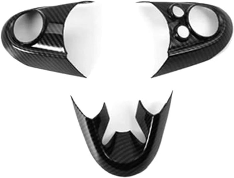 Wivplex Carbon Fiber Steering Wheel Trim for BMW MINI - Image 1