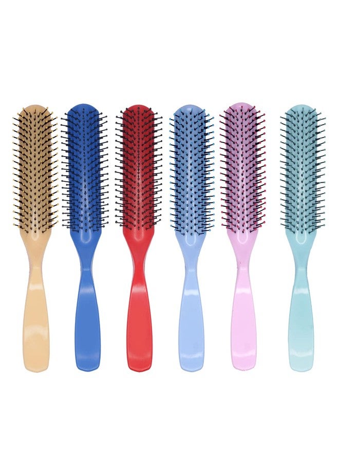 Glan Styling Hair Brush For Men & Women Soft Bristles Suitable For All Hair Types Flat Hair Brush For Hair Styling - Image 5