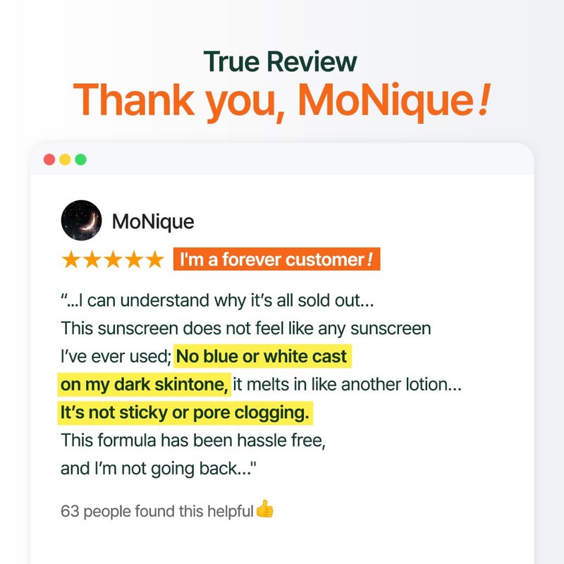 PURITO Korean Sunscreen SPF 50 | Lightest Texture, No White Cast, Broad Spectrum UVA/UVB | Oil-Free, Vegan, For All Skin Types | Daily Lightweight Sun Protection | Korean Skincare, 50mL 1.69 fl.oz - Image 3