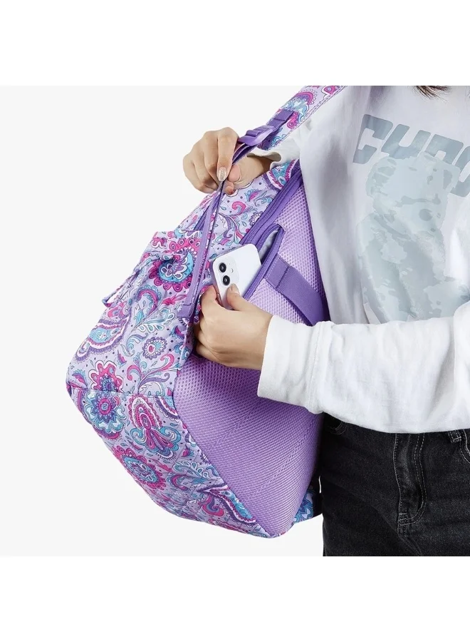 باج سمارت BAGSMART Passiflora Paisley The Wanderland Bonchemin 15.6 Inch Campus Backpack