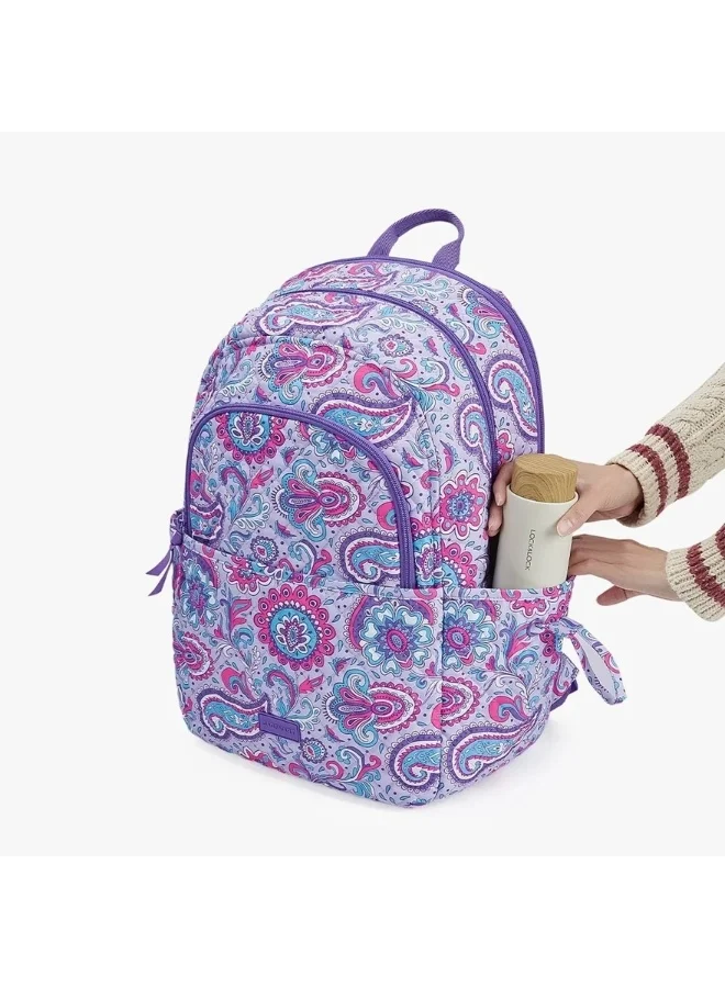 باج سمارت BAGSMART Passiflora Paisley The Wanderland Bonchemin 15.6 Inch Campus Backpack