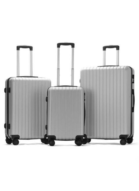 Luggage Sets,ABS hardshell Luggage,Carry-on Suitcase,with TSA Lock and Spinner Wheels,Large-capacity compartment design suitcase,3 Different Sizes 20"/24"/28",for Travel