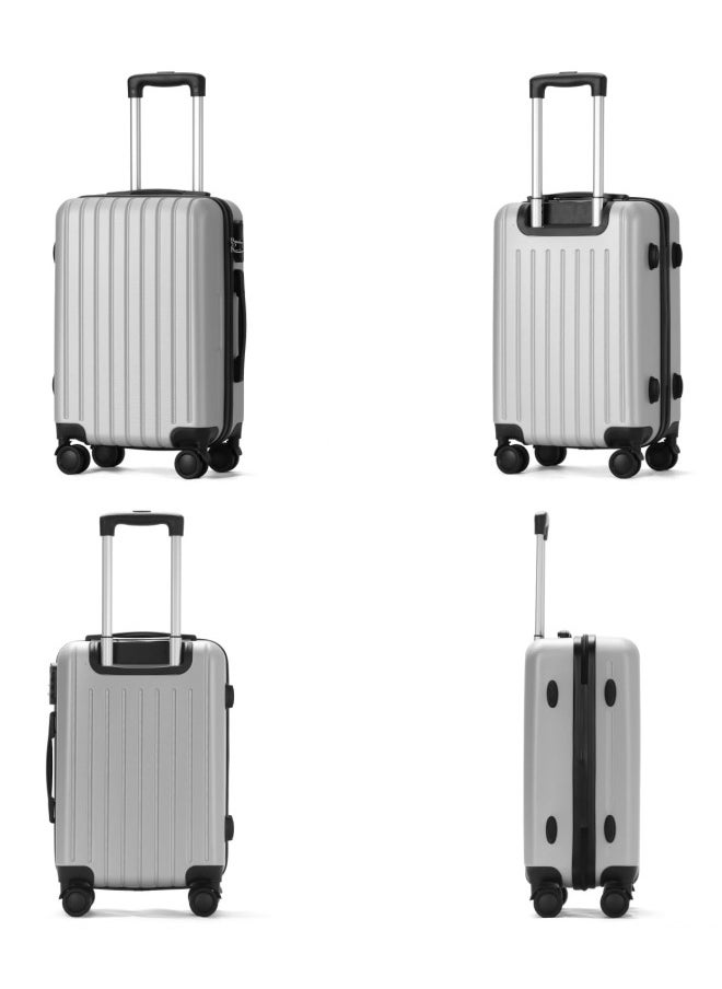 GGEROU - Luggage Sets,ABS hardshell Luggage,Carry-on Suitcase,with TSA Lock and Spinner Wheels,Large-capacity compartment design suitcase,3 Different Sizes 20"/24"/28",for Travel - Image 1