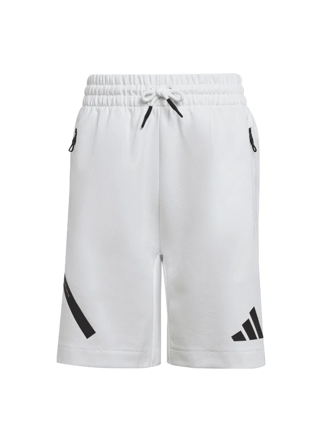 Adidas adidas J Zne Shorts White Training Shorts 7-8Y