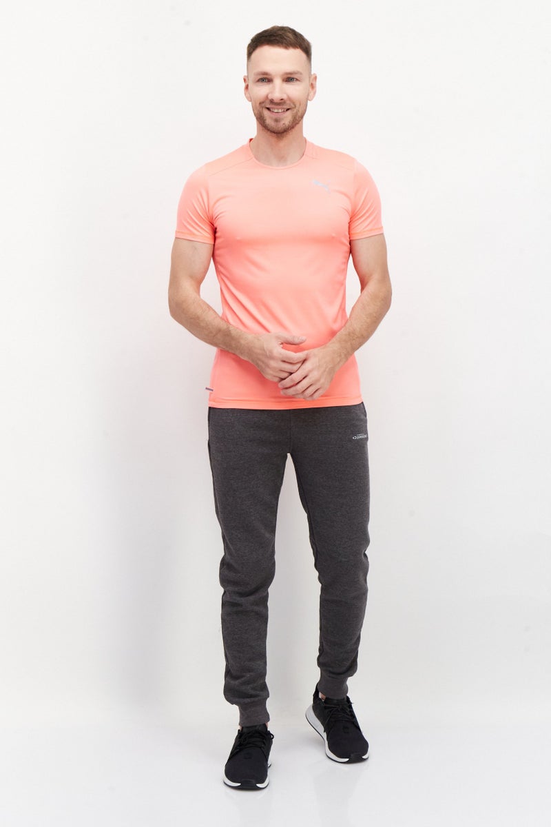 PUMA Men Sportswear Fit Short Sleeve Running T-Shirt, Pink - Image 3