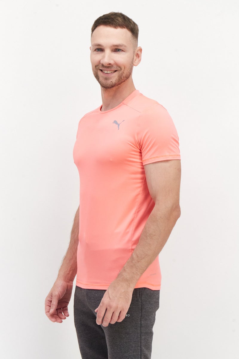 PUMA Men Sportswear Fit Short Sleeve Running T-Shirt, Pink - Image 4