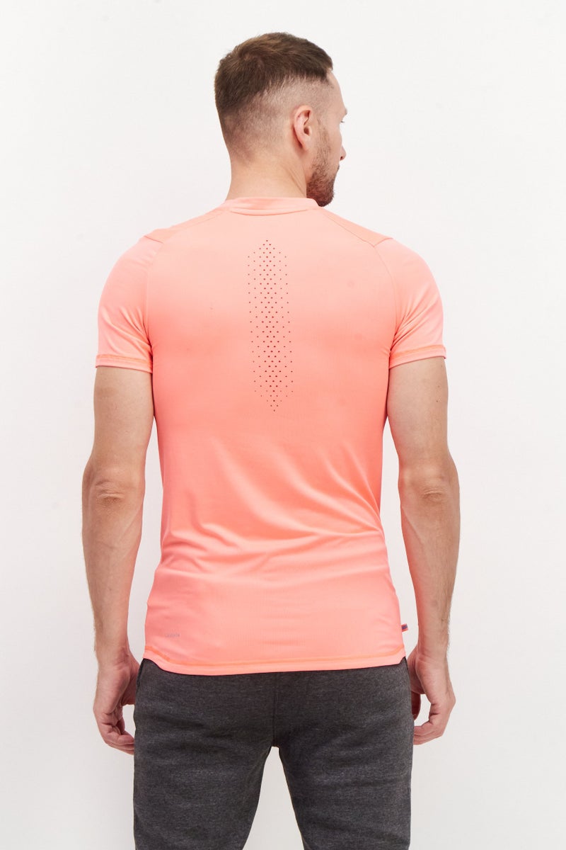 PUMA Men Sportswear Fit Short Sleeve Running T-Shirt, Pink - Image 4