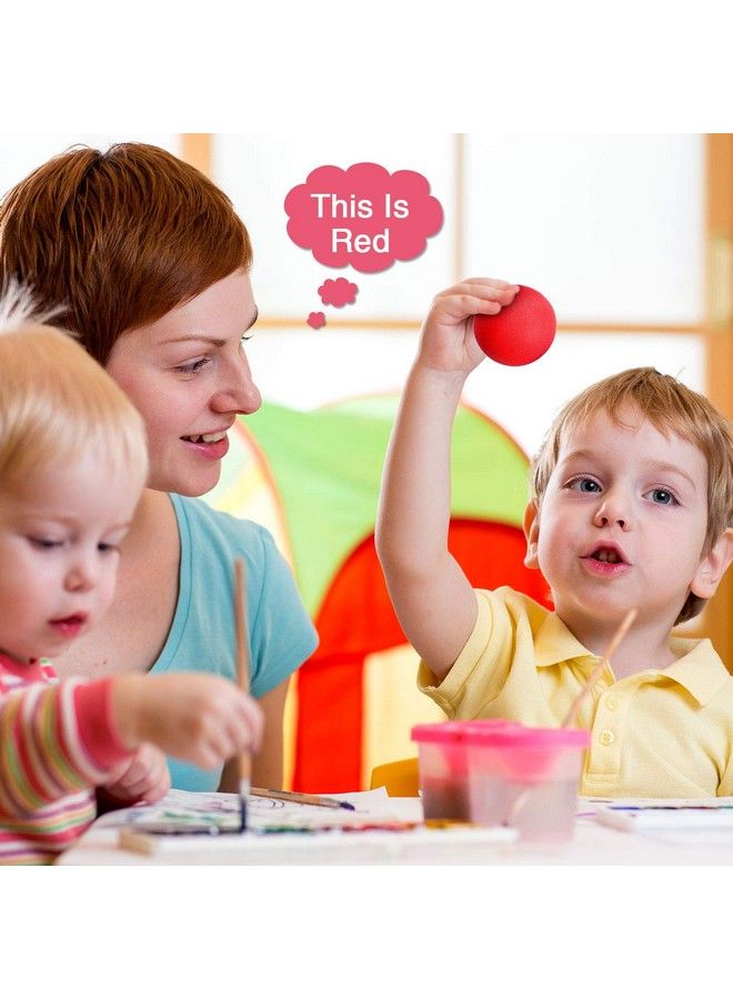 Gejoy 36 Pieces Soft Foam Balls Mini Sponge Play Balls Lightweight Colorful Indoor Balls For Indoor Outdoor Playing Crafts Birthday Party Favors Bag Fillers - Image 4