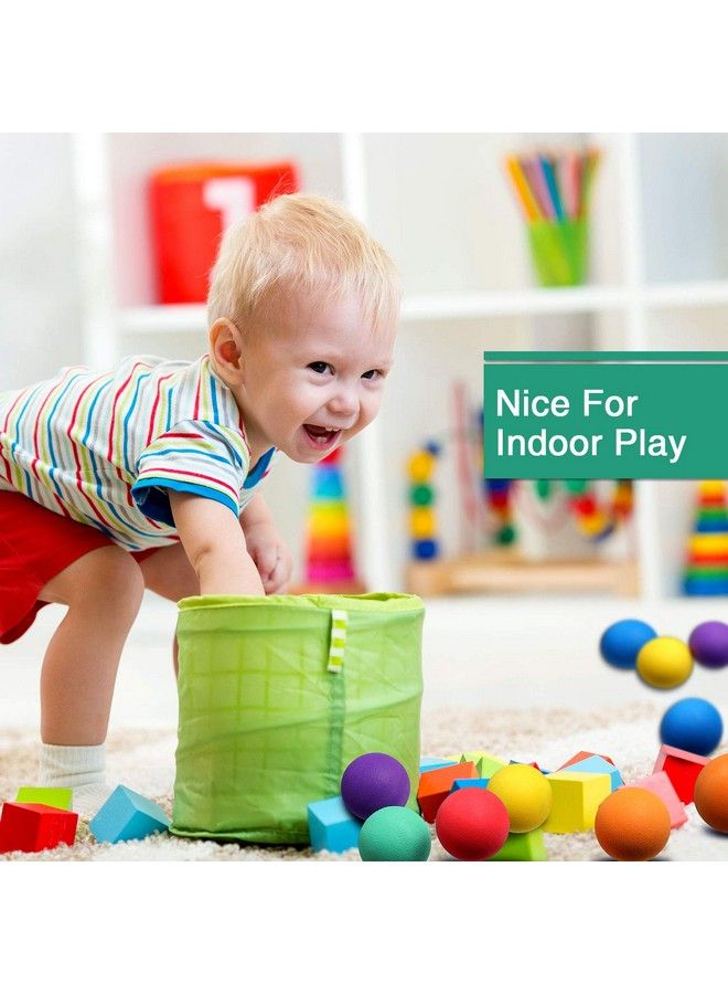 Gejoy 36 Pieces Soft Foam Balls Mini Sponge Play Balls Lightweight Colorful Indoor Balls For Indoor Outdoor Playing Crafts Birthday Party Favors Bag Fillers - Image 5