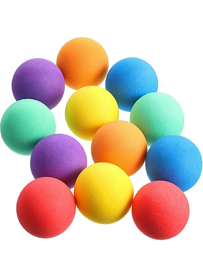 Gejoy 36 Pieces Soft Foam Balls Mini Sponge Play Balls Lightweight Colorful Indoor Balls For Indoor Outdoor Playing Crafts Birthday Party Favors Bag Fillers - Image 2