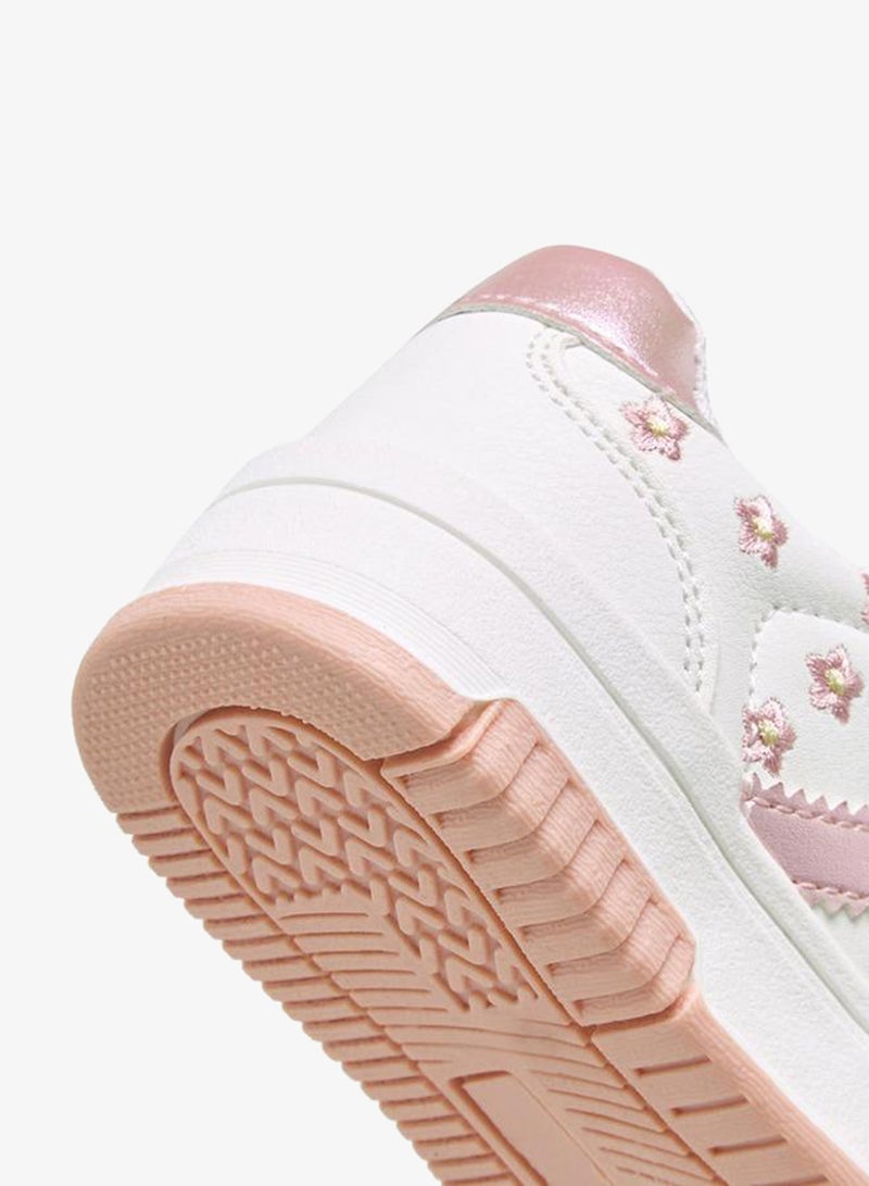 JUNIORS Girls Hook And Loop Ankle Sneakers - Image 5