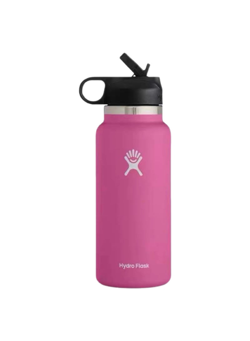 Hydro Flask Pink Stainless Steel Vacuum Insulated Bottle 946ml | Full-Range Temperature Lock (-40℃~120℃) - Image 1