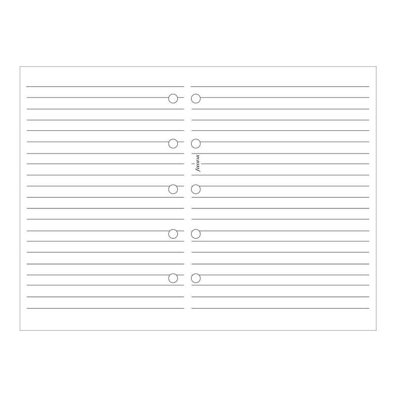Filofax Mini Ruled White (B513008) - Image 5