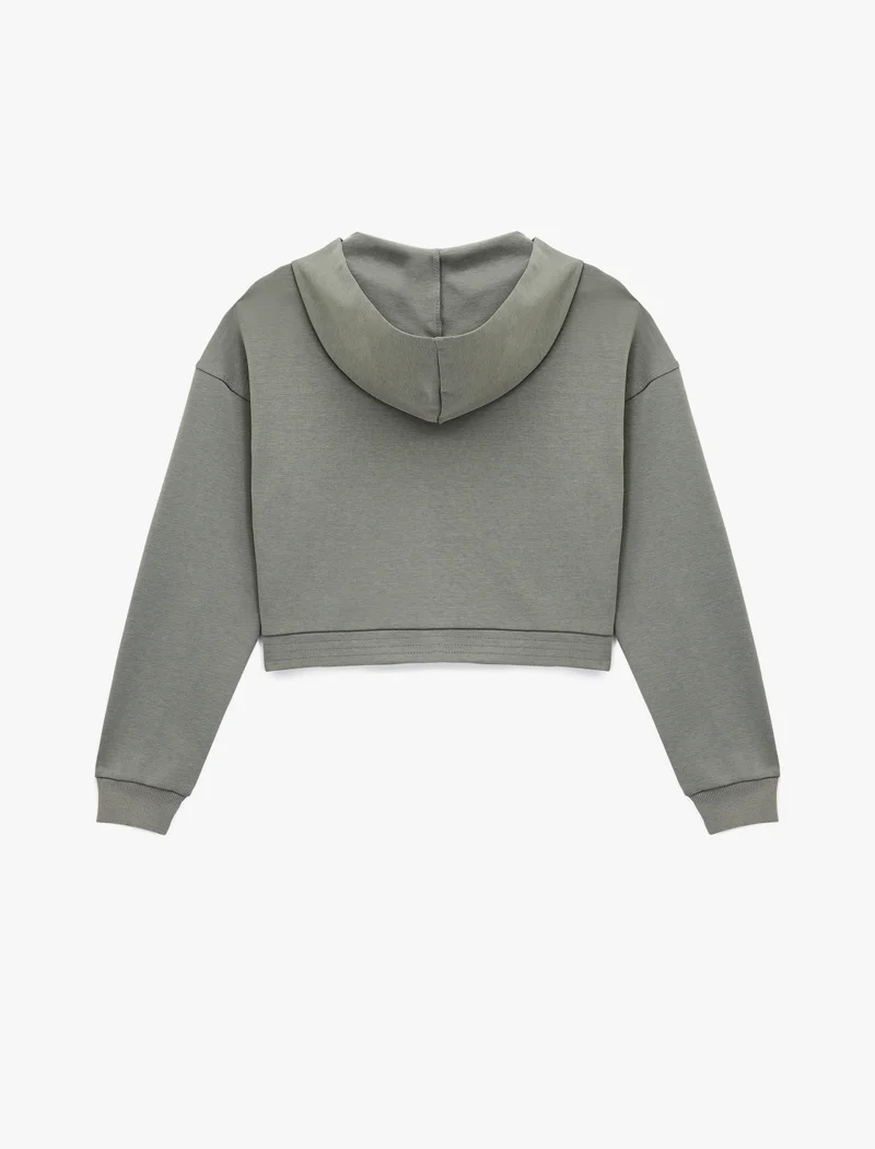 Koton Crop Sweatshirt