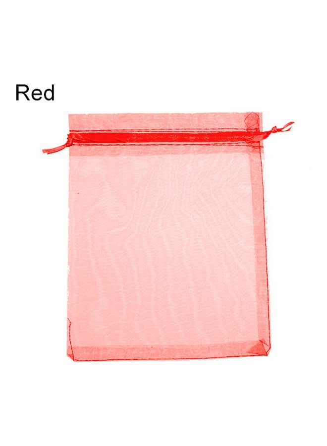 NIBEMINENT 50-Piece Organza Drawable Mini Pouch Bag
