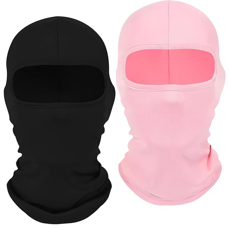 xipixiao 2Pcs Multi-Purpose Full Face Cover Ski Mask Balaclava Shiesty Unisex Summer Cooling Hood Cap Neck Gaiter Windproof UV Protector Lightweight for Outdoor Sports Motorcycle Snowboard - Image 1