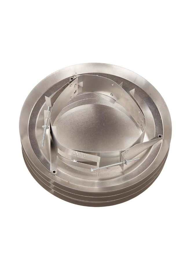 Master Flow GAF Master Flow 5 in. to 7 in. Aluminium Versa Cap with Adjustable Clamp Design - Heavy Duty Aluminium Construction - 5070  - Image 2