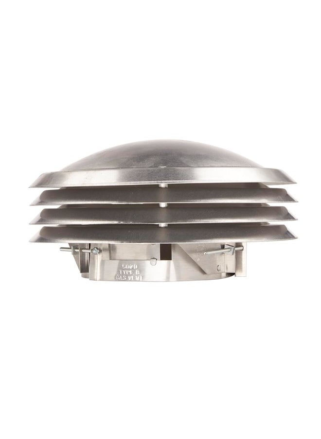 Master Flow GAF Master Flow 5 in. to 7 in. Aluminium Versa Cap with Adjustable Clamp Design - Heavy Duty Aluminium Construction - 5070  - Image 3