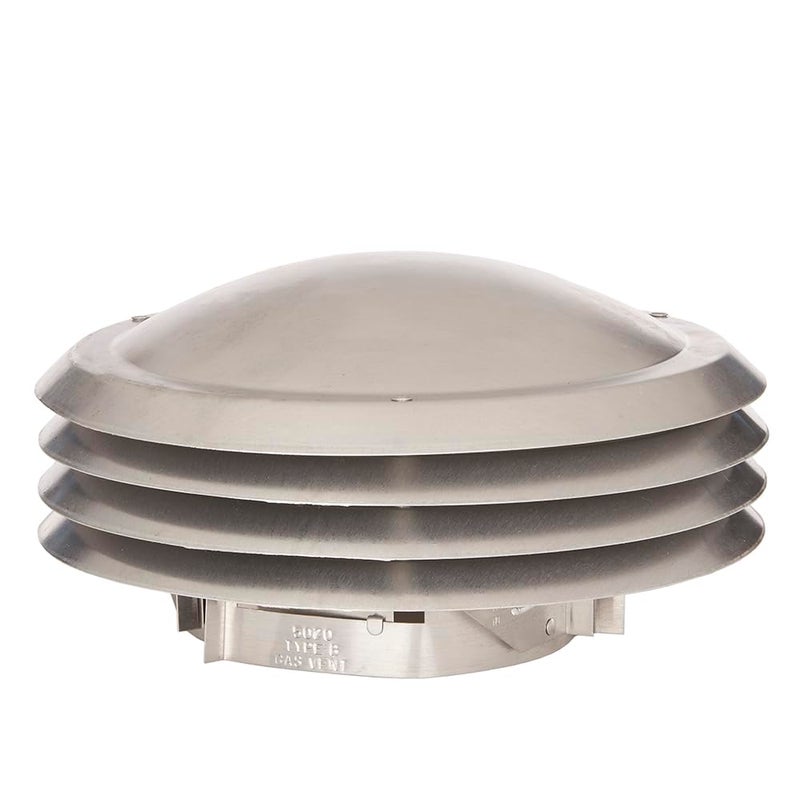Master Flow GAF Master Flow 5 in. to 7 in. Aluminium Versa Cap with Adjustable Clamp Design - Heavy Duty Aluminium Construction - 5070 - Image 2