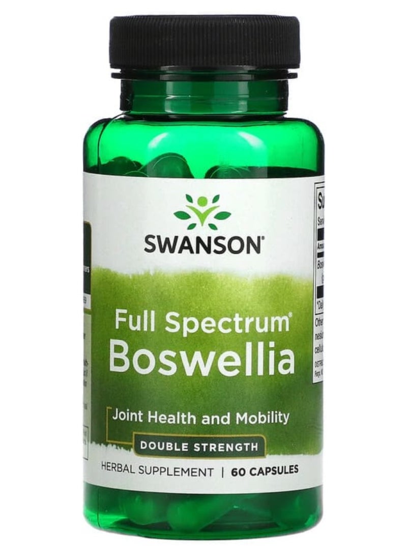 SWANSON Full Spectrum Boswellia - Double Strength 800 mg 60 Caps