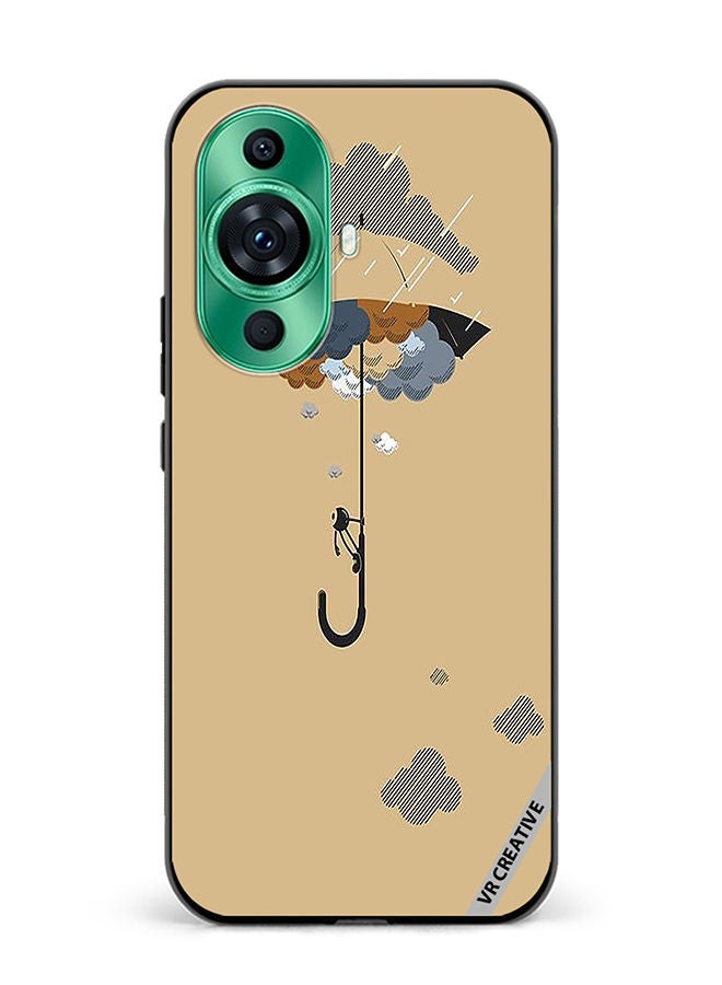 VR CREATIVE Protective Case Cover For Huawei nova 11 Umbrella Design Multicolour - Image 1