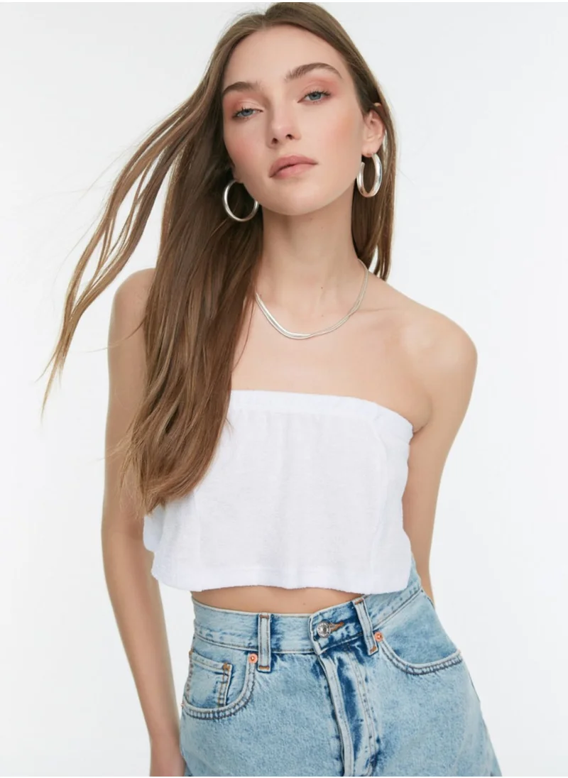 trendyol Bandeau Crop Top