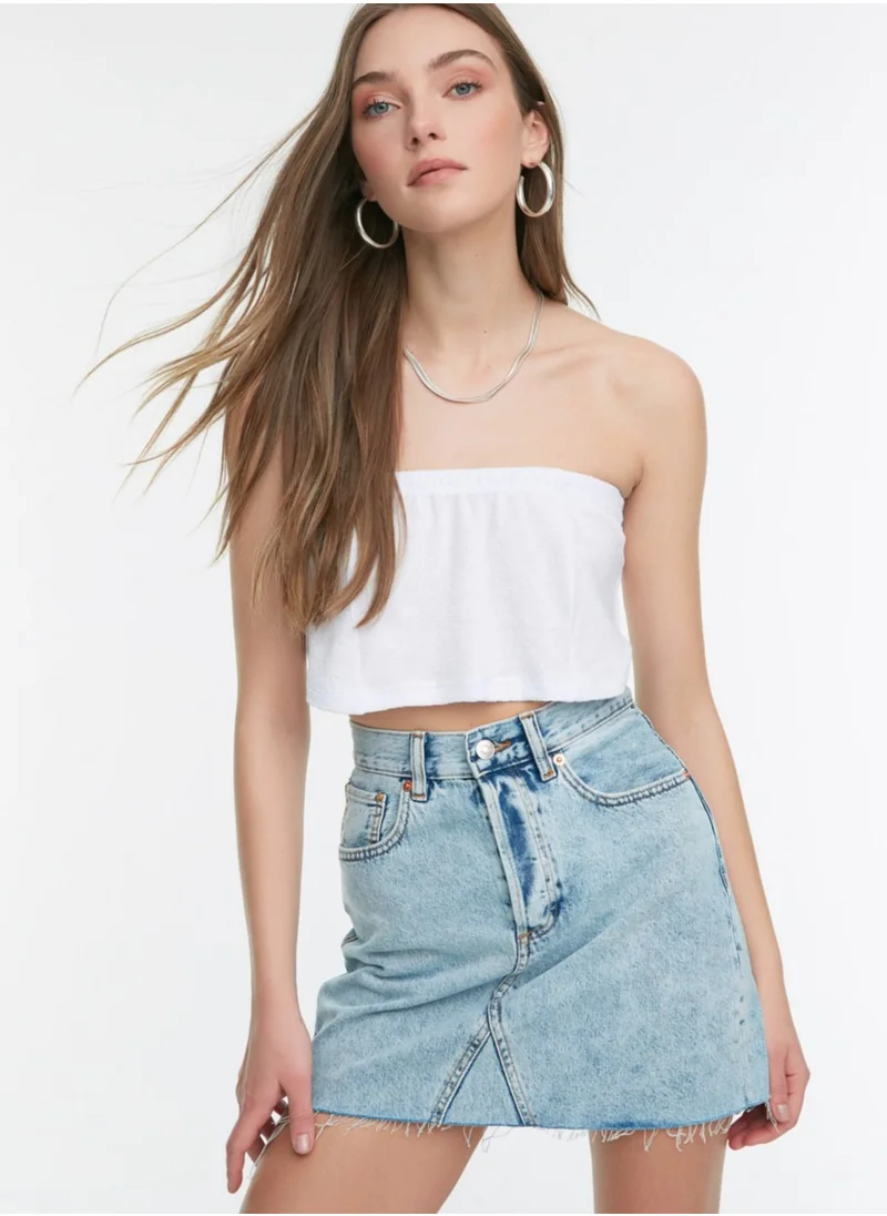 trendyol Bandeau Crop Top