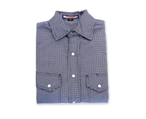 BOCOMAL FR Shirts for Men Printed Plaid Flame Resistant Clothing 6.5oz Cotton Button Up Welding Shirts NFPA2112 CAT2 - Image 4