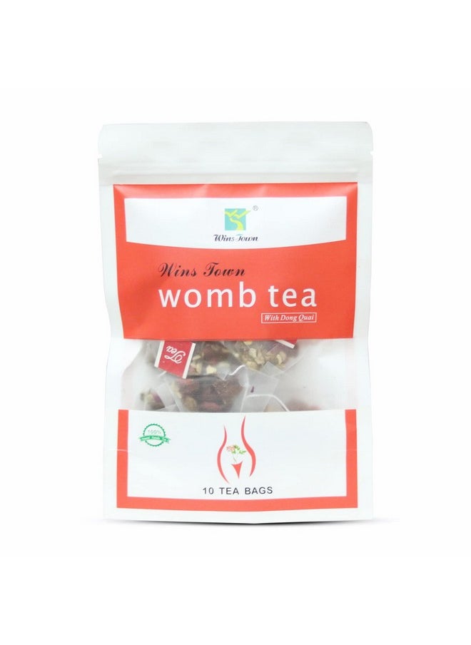 Wins Town - Womb Tea For Pregnancy Warm Uterus Cleansing Detox Tea 10 Tea Bags - Image 1