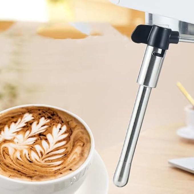 Jiawu Steam Nozzle Tip For Ec685 Stainless Steel Coffee Machine Steam Wand Tip Espresso Milk Frother Steam Tip Coffee Maker Steam Spout Nozzle Replacement For Home Cafe - Image 2