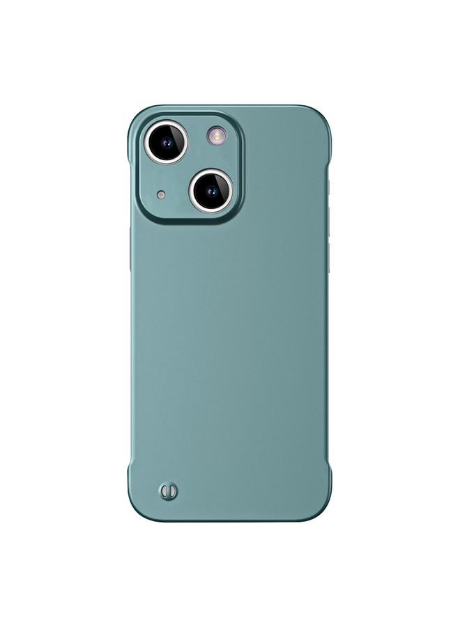 S-TOP Case For iPhone 15 Frameless Metallic Paint Hybrid PC Phone Case - Image 1