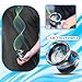 FETESNICE Y26 Professional Butterfly YoYo Dual Mode ResponsiveUnresponsive Finger Spin Yoyo for Kids Adults Competition Players Pro YoYo with 10 Strings Case GlovesBlack Blue Sliver - Image 4