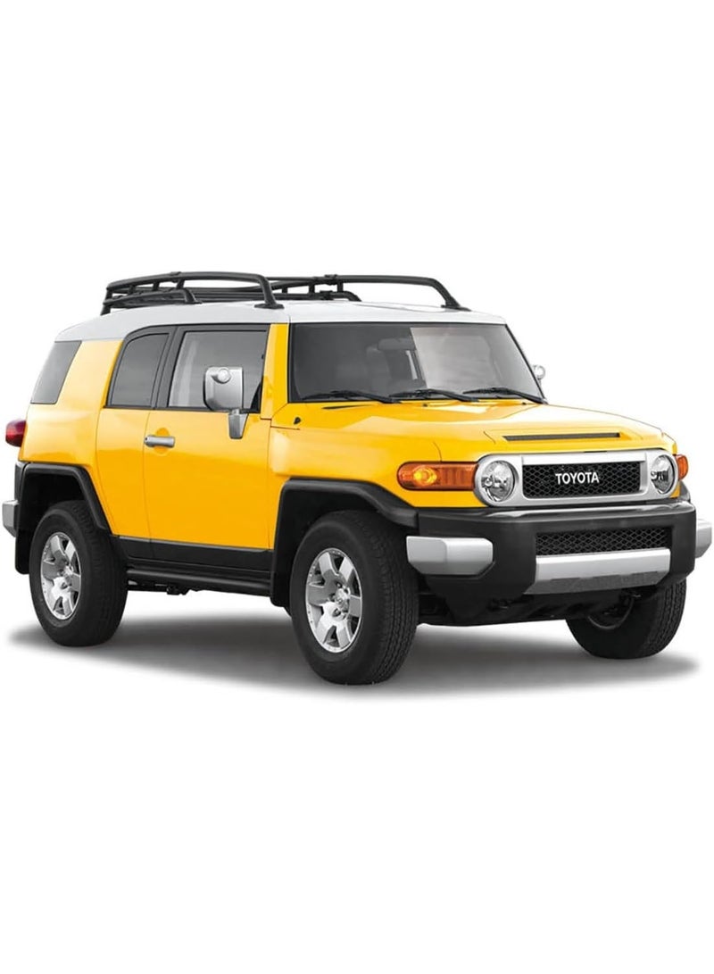The Toys Home Licensed Toyota FJ Cruiser RC Car – 1:24 Scale 4‑Function Remote Control SUV, Small Wheel Version, Working Head/Tail Lights – Requires 3×AA + 2×AA (Not Included) – Gift Box for Kids 6+ - Image 1
