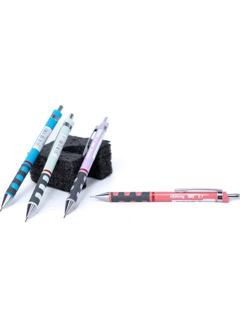 Rotring Tikky 2b Tip Pen Original 0.7 mm Soft Tip 4-pack  - Image 4