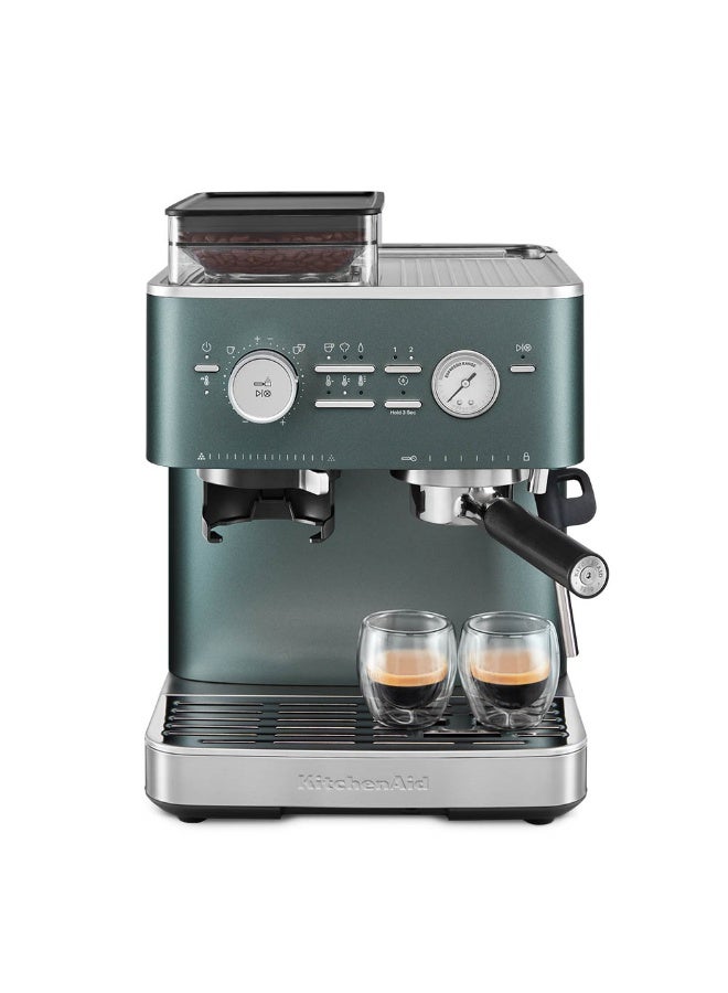 KitchenAid Espresso Collection Semi Automatic Espresso Machine with Burr Grinder - 5KES6551BJP (JUNIPER) - Image 1