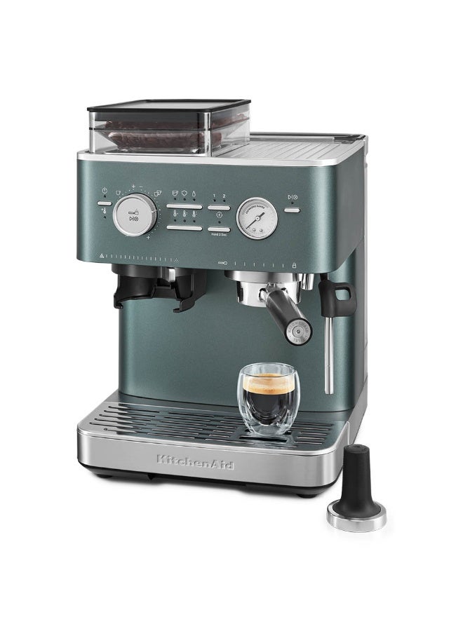 KitchenAid Espresso Collection Semi Automatic Espresso Machine with Burr Grinder - 5KES6551BJP (JUNIPER) - Image 2