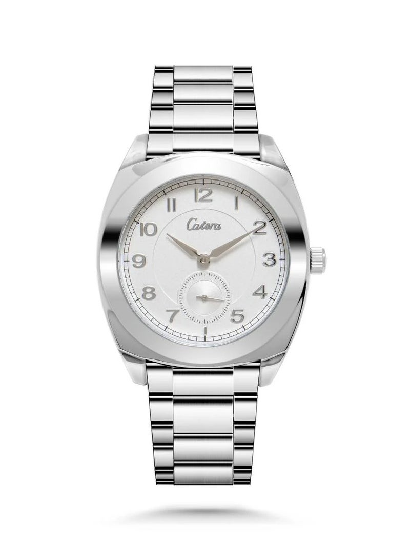 كاتيرا ساعة رجالية أنيقة أرقام عربية ضد الماء عصرية و حديثة وبجودة عالية