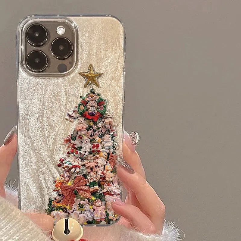 غطاء واقي، مقاوم للصدمات لـ iPhone 11 Pro Max، حماية من السقوط، Christmas Tree سهل التخزين عملي للاستخدام المتكرر للمدرسة - Image 3
