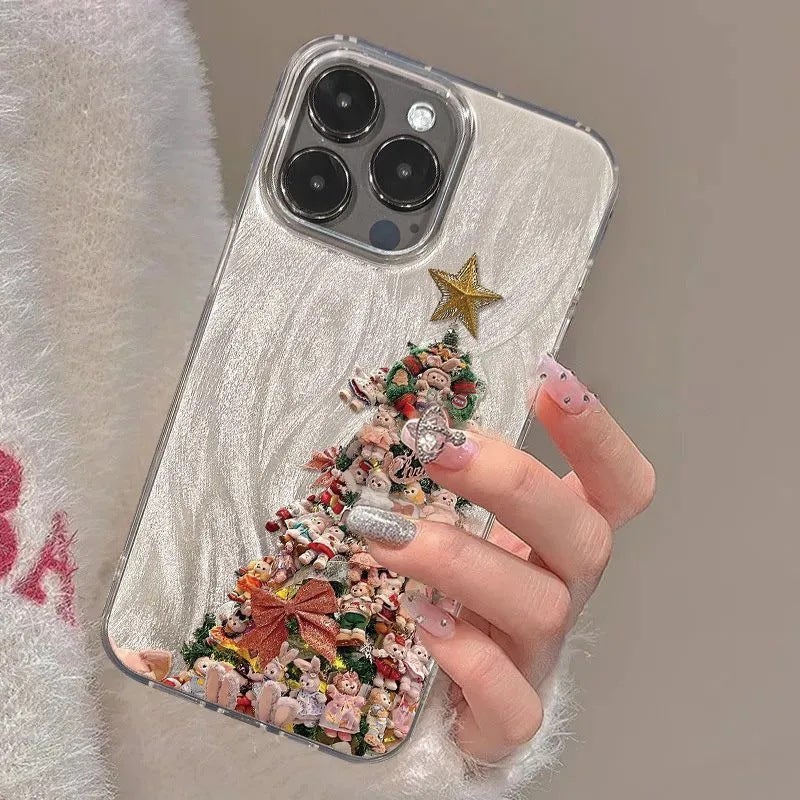 غطاء واقي، مقاوم للصدمات لـ iPhone 11 Pro Max، حماية من السقوط، Christmas Tree سهل التخزين عملي للاستخدام المتكرر للمدرسة - Image 4