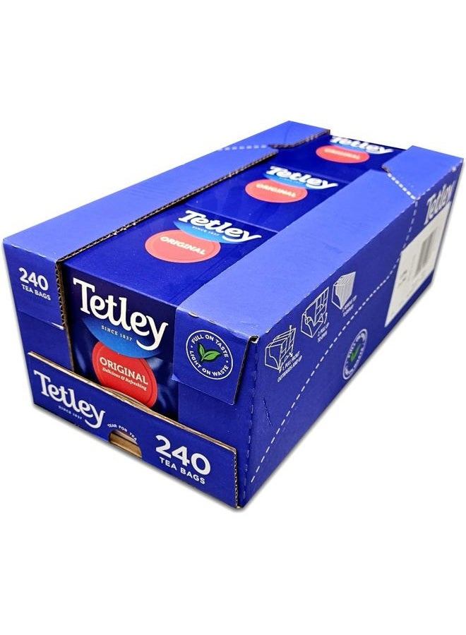 Tetley أكياس الشاي - 3 وحدات × 240 قطعة - Image 2