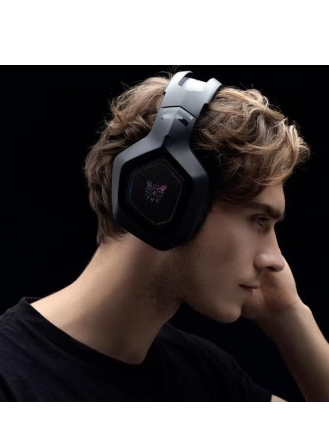 ELTRAZONE K10 Gaming Headphones – Premium Wired Over-Ear Headset with Noise-Canceling Microphone, RGB LED Lights, Comfortable Cushions, High-Quality Audio, Perfect for PC, PS4, Xbox, Mobile Gaming – Black  - Image 3