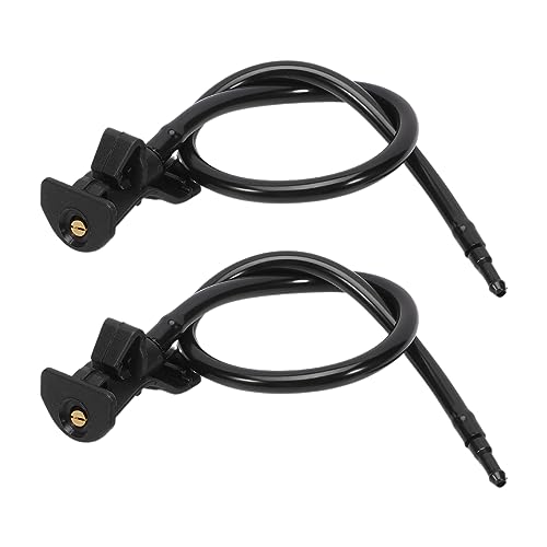 Anlseiod 2Pcs Front Windshield Wiper Washer Jet Nozzles Hose Kit compatible for Fitment Explorer Base Limited Sport XLT 2011-2015 Police Interceptor Utility 2013-2015 Replace# AR3Z-17603-A - Image 1