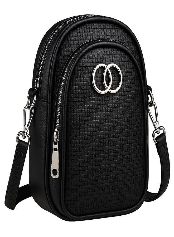 CULT FACTORY Stylish Black Sling Bag for Women Latest Sling Bags for Women Beautiful One Side Bag (Black) - Image 1