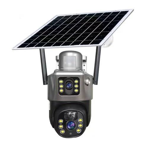 smars 4G Sim Enabled Solar Chargeable CCTV Security Camera HD Outdoor & Smart Cam with Voice Monitor, Cloud Storage, 360 Degree Rotate, PIR Detection & Smart IR Camera for Parking, Detection Alarm - Image 1
