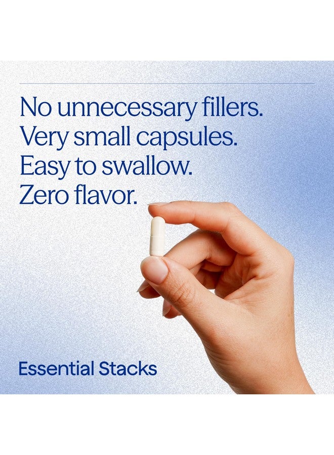 Essential Stacks Gut L-Glutamine Capsules 1000mg (Made in USA) - Gluten, Dairy & Soy Free, Non-GMO L Glutamine for Gut Health - 60 Serves (120 Caps) - Image 3