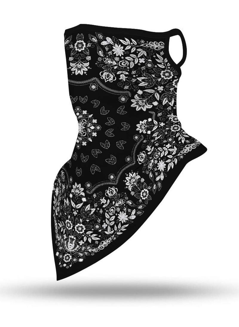 Oasisgalore - Seamless Multi-Function Neck Gaiter with Earhooks - Face Mask, Headband, Scarf for UV & Wind Protection - Image 1